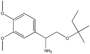  1-(3,4-dimethoxyphenyl)-2-[(2-methylbutan-2-yl)oxy]ethan-1-amine