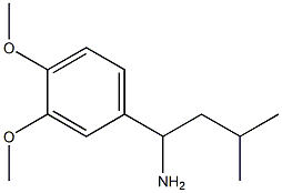 1-(3,4-dimethoxyphenyl)-3-methylbutan-1-amine