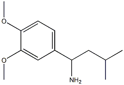 1-(3,4-dimethoxyphenyl)-3-methylbutan-1-amine|