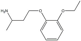 1-(3-aminobutoxy)-2-ethoxybenzene Structure