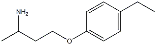 1-(3-aminobutoxy)-4-ethylbenzene