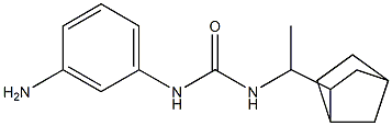 1-(3-aminophenyl)-3-(1-{bicyclo[2.2.1]heptan-2-yl}ethyl)urea