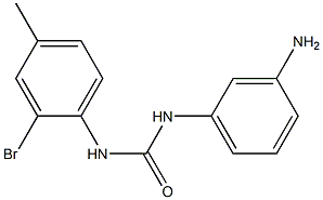 1-(3-aminophenyl)-3-(2-bromo-4-methylphenyl)urea