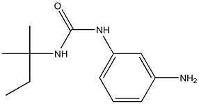 1-(3-aminophenyl)-3-(2-methylbutan-2-yl)urea Structure