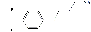 1-(3-aminopropoxy)-4-(trifluoromethyl)benzene Structure