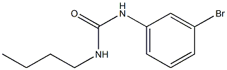 1-(3-bromophenyl)-3-butylurea Structure