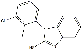 1-(3-chloro-2-methylphenyl)-1H-1,3-benzodiazole-2-thiol