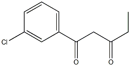  1-(3-chlorophenyl)pentane-1,3-dione