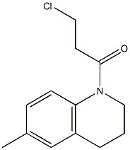 1-(3-chloropropanoyl)-6-methyl-1,2,3,4-tetrahydroquinoline