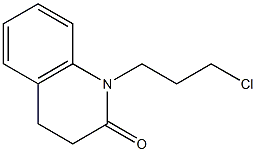 1-(3-chloropropyl)-3,4-dihydroquinolin-2(1H)-one 结构式