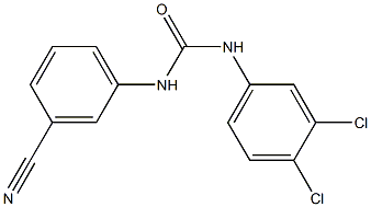 1-(3-cyanophenyl)-3-(3,4-dichlorophenyl)urea