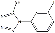 1-(3-iodophenyl)-1H-1,2,3,4-tetrazole-5-thiol,,结构式