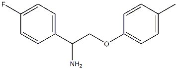 1-[1-amino-2-(4-methylphenoxy)ethyl]-4-fluorobenzene