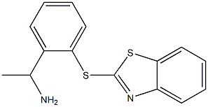 1-[2-(1,3-benzothiazol-2-ylsulfanyl)phenyl]ethan-1-amine
