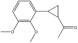 1-[2-(2,3-dimethoxyphenyl)cyclopropyl]ethan-1-one|