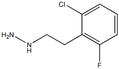 1-[2-(2-chloro-6-fluorophenyl)ethyl]hydrazine|