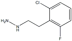  1-[2-(2-chloro-6-fluorophenyl)ethyl]hydrazine