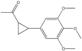 1-[2-(3,4,5-trimethoxyphenyl)cyclopropyl]ethan-1-one