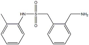 1-[2-(aminomethyl)phenyl]-N-(2-methylphenyl)methanesulfonamide