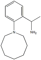 1-[2-(azocan-1-yl)phenyl]ethan-1-amine Structure