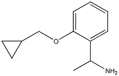 1-[2-(cyclopropylmethoxy)phenyl]ethan-1-amine