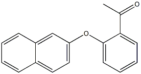 1-[2-(naphthalen-2-yloxy)phenyl]ethan-1-one Structure