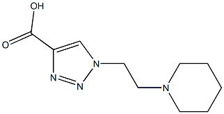 1-[2-(piperidin-1-yl)ethyl]-1H-1,2,3-triazole-4-carboxylic acid