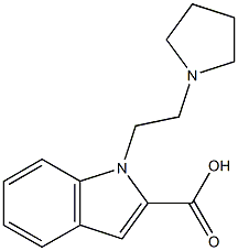 1-[2-(pyrrolidin-1-yl)ethyl]-1H-indole-2-carboxylic acid