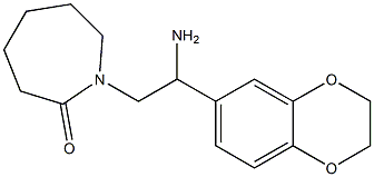 1-[2-amino-2-(2,3-dihydro-1,4-benzodioxin-6-yl)ethyl]azepan-2-one|