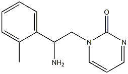  1-[2-amino-2-(2-methylphenyl)ethyl]pyrimidin-2(1H)-one