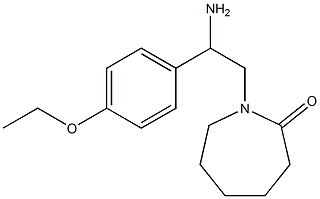  1-[2-amino-2-(4-ethoxyphenyl)ethyl]azepan-2-one