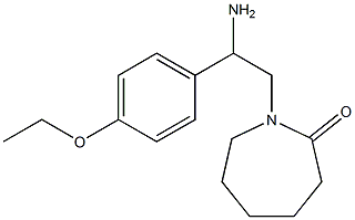 1-[2-amino-2-(4-ethoxyphenyl)ethyl]azepan-2-one