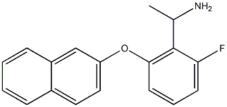  1-[2-fluoro-6-(naphthalen-2-yloxy)phenyl]ethan-1-amine