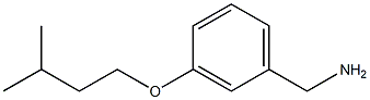 1-[3-(3-methylbutoxy)phenyl]methanamine|