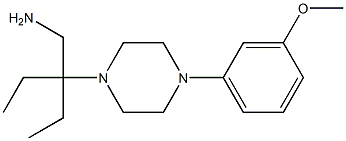 1-[3-(aminomethyl)pentan-3-yl]-4-(3-methoxyphenyl)piperazine