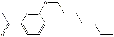  1-[3-(heptyloxy)phenyl]ethan-1-one