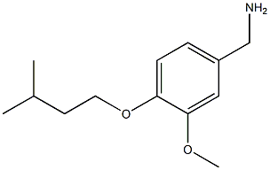  1-[3-methoxy-4-(3-methylbutoxy)phenyl]methanamine