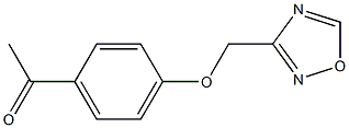 1-[4-(1,2,4-oxadiazol-3-ylmethoxy)phenyl]ethan-1-one