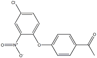 1-[4-(4-chloro-2-nitrophenoxy)phenyl]ethan-1-one