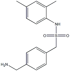 1-[4-(aminomethyl)phenyl]-N-(2,4-dimethylphenyl)methanesulfonamide|