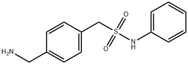 1-[4-(aminomethyl)phenyl]-N-phenylmethanesulfonamide Structure