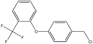 1-[4-(chloromethyl)phenoxy]-2-(trifluoromethyl)benzene