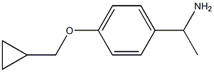1-[4-(cyclopropylmethoxy)phenyl]ethan-1-amine