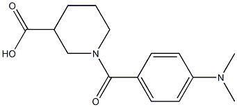 1-[4-(dimethylamino)benzoyl]piperidine-3-carboxylic acid