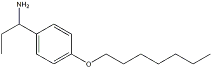 1-[4-(heptyloxy)phenyl]propan-1-amine,1039863-04-1,结构式