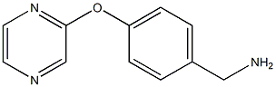 1-[4-(pyrazin-2-yloxy)phenyl]methanamine|