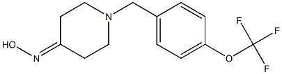 1-[4-(trifluoromethoxy)benzyl]piperidin-4-one oxime