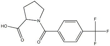 1-[4-(trifluoromethyl)benzoyl]pyrrolidine-2-carboxylic acid