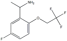 1-[5-fluoro-2-(2,2,2-trifluoroethoxy)phenyl]ethan-1-amine