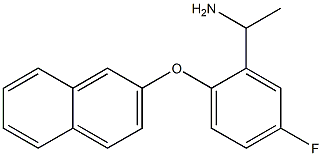  1-[5-fluoro-2-(naphthalen-2-yloxy)phenyl]ethan-1-amine